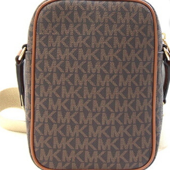 MICHAEL KORS Jet Set Medium Signature Logo Crossbody Bag 🎂 - Picture 6 of 8